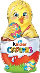 Шоколад, Kinder (Киндер) 36 г молочный фигурный Весна сюрприз