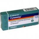 Сумамед, табл. п/о пленочной 125 мг №6