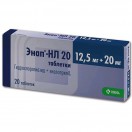 Энап-НЛ 20, табл. 12.5 мг+20 мг №20