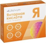 Янтарная кислота Форте, Liksivum (Ликсивум) табл. 400 мг / 620 мг №30 БАД к пище