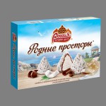 Конфеты, Родные Просторы 190 г с кокосом