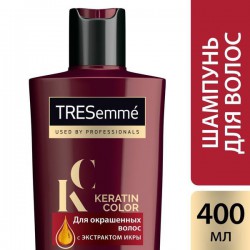 Шампунь, Tresemme (Треземе) 400 мл Кератин колор для окрашенных волос