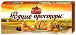 Конфеты, Родные Просторы 125 г с вафельной крошкой